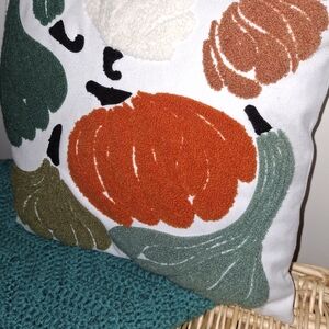 Colorful Pumpkin Decorative Pillow